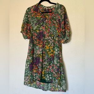 Maeve By Anthropologie Plus Melinda Tiered Tunic Dress Women's XS